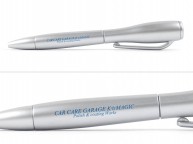 LEDライト付きボールペンに名入れ【K-MAGIC様】