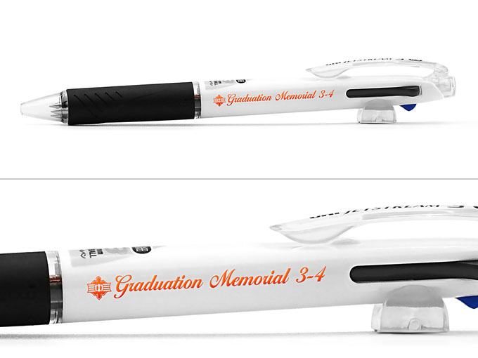 ジェットストリーム　3色インク　0.5へ名入れ　【酒田市立第四中学校様】