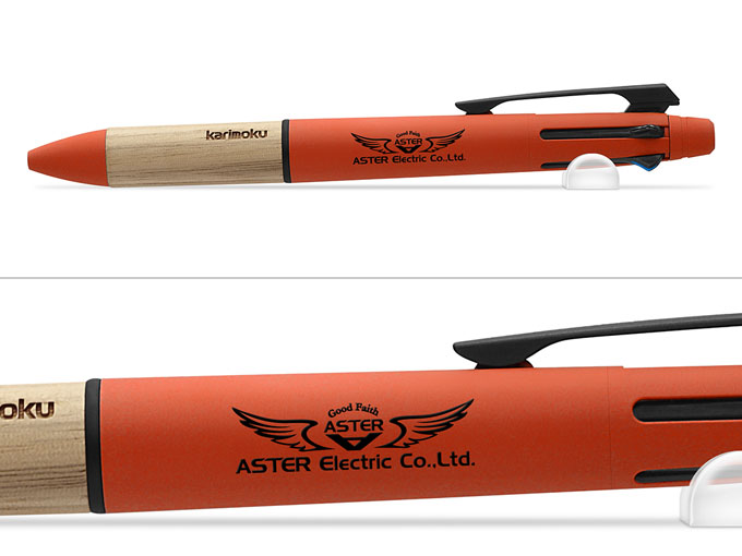 ジェットストリーム４＆１ 0.5mm JETSTREM×Karimokuへ名入れ【株式会社アスター電機様】