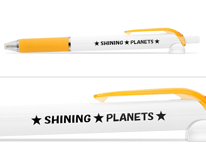 ビクーニャフィール固定クリップ　0.7mm　（名入れ専用）品へ名入れ【★SHINING★PLANETS★様】