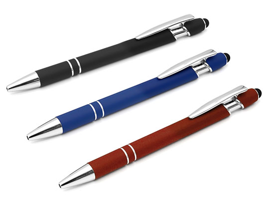 レーザー彫刻名入れボールペン｜タッチペン付きメタリックONE-DX　0.7mmの商品画像その2