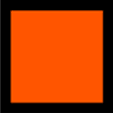 オレンジの印刷色